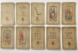 c.1890 Etteilla Tarot Type II Cards, published by Z. Lismon, Paris