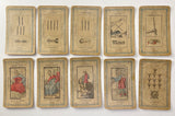 c.1890 Etteilla Tarot Type II Cards, published by Z. Lismon, Paris