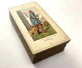 c.1890 Grand Etteilla Grimaud 78 Cards w/ box & booklet