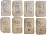 c.1890 Etteilla Tarot Type II Cards, published by Z. Lismon, Paris