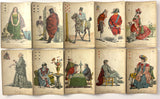 c.1890 Grand Sybil des Salons Lenormand Fortune Telling Cards Paris France 52/52