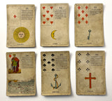 c.1860 Lenormand Fortune Cards DaveLuy Belgium