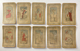 c.1890 Etteilla Tarot Type II Cards, published by Z. Lismon, Paris