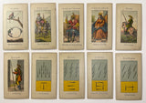 c.1890 Grand Etteilla Grimaud 78 Cards w/ box & booklet