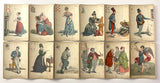 c.1890 Grand Sybil des Salons Lenormand Fortune Telling Cards Paris France 52/52