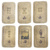 c.1890 Etteilla Tarot Type II Cards, published by Z. Lismon, Paris