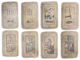 c.1890 Etteilla Tarot Type II Cards, published by Z. Lismon, Paris