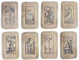 c.1890 Etteilla Tarot Type II Cards, published by Z. Lismon, Paris