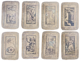 c.1890 Etteilla Tarot Type II Cards, published by Z. Lismon, Paris