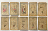 c.1890 Etteilla Tarot Type II Cards, published by Z. Lismon, Paris
