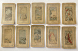 c.1890 Etteilla Tarot Type II Cards, published by Z. Lismon, Paris