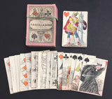 c.1820 Old Transformation Playing Cards 52/52