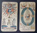 c.1845-1858 Renault Jerger Tarot de Besançon 75/78 cards