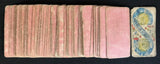 c.1880 Conver Camoin Ancien Tarot Marseille Old Antique Partial Deck 74/78 Cards