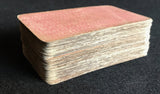 c.1880 Conver Camoin Ancien Tarot Marseille Old Antique Partial Deck 74/78 Cards