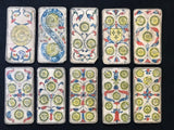 c.1880 Conver Camoin Ancien Tarot Marseille Old Antique Partial Deck 74/78 Cards