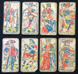 c.1880 Conver Camoin Ancien Tarot Marseille Old Antique Partial Deck 74/78 Cards