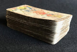 c.1880 Conver Camoin Ancien Tarot Marseille Old Antique Partial Deck 74/78 Cards