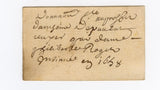 1658 Secondary Use Date, King of Diamonds