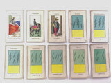 c.1890 Grand Etteilla, Type I, H. Pussey, 73/78 cards