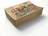 c. 1890 Grand Jeu Lenormand, H. Pussey, 54 Astro Mythological Cards, Paris, France