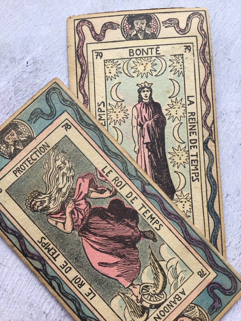 Tarot Rhenan J.f.simon 1983 78 Cartes Avec Instructions Tarot Rhenan J.f.simon 1983 78 Cartes Avec Instructions