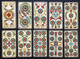 c.1898 Tarot Besancon Antique Deck B.P. Grimaud Paris France Partial 77/78 Cards