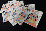 c1790 Old French Playing Cards G. de Paris 52/52