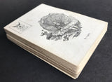 c.1864 American Playing Cards Civil War Era M. Nelson New York 46/52 Love Scenes