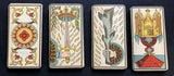 c.1898 Tarot Besancon Antique Deck B.P. Grimaud Paris France Partial 77/78 Cards