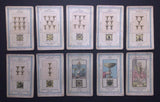 c.1890 Etteilla Tarot Type II Cards, published by Z. Lismon, Paris