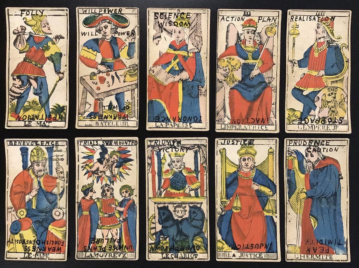c.1880 Conver Camoin Tarot de Marseille – McClosky's