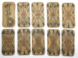 c.1898 Tarot Besançon, B.P. Grimaud,  Paris, France, Partial 76/78 Cards