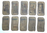 c.1838-50 Grand Etteilla Tarot Egyptien, 77/78 Cards
