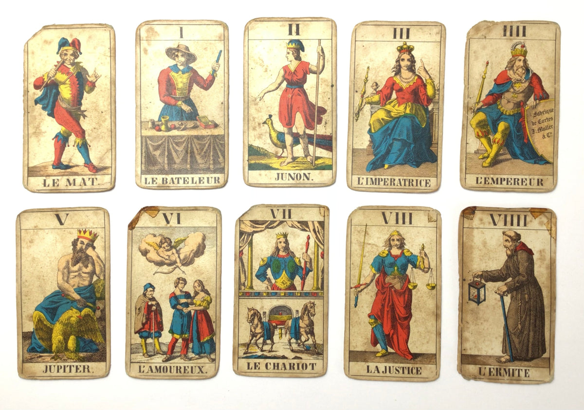 Le jeu de tarot (70x100)