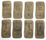 c.1838-50 Grand Etteilla Tarot Egyptien, 77/78 Cards
