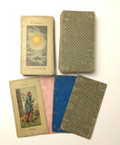 c.1890 Grimaud Grand Etteilla, Tarot Egyptien, Type I, 78/78 Cards