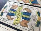 c.1870 Piedmont Tarot by an unknown maker, incomplete 44/78