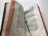 1741  Iliad, 2 vols., Homer, commentary by Madame Dacier