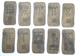 c.1838-50 Grand Etteilla Tarot Egyptien, 77/78 Cards