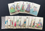 19th Century Sibylle des Salons Cards H. Pussey c.1885 Paris 52/52 Box & Booklet
