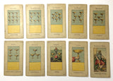 c.1890 Grimaud Grand Etteilla, Tarot Egyptien, Type I, 78/78 Cards
