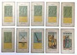 c.1890 Grimaud Grand Etteilla, Tarot Egyptien, Type I, 78/78 Cards