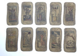 c.1838-50 Grand Etteilla Tarot Egyptien, 77/78 Cards