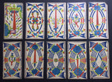 c.1860 Nicolas Conver Tarot de Marseille