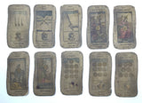 c.1838-50 Grand Etteilla Tarot Egyptien, 77/78 Cards
