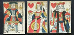 c.1750 Old Parisian Playing Cards 12 Courts Only G. de Paris France 18th Century