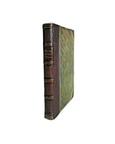 1839 The Fairie Queene EDMUND SPENSER Epic Elizabethan Poem 1/2 Marbled Leather