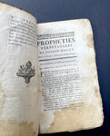 c.1741 Prophéties Thomas-Joseph Moult Nostradamus Antiphonal Cover