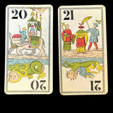 c.1890 Tarot Chinois B.P. Grimaud